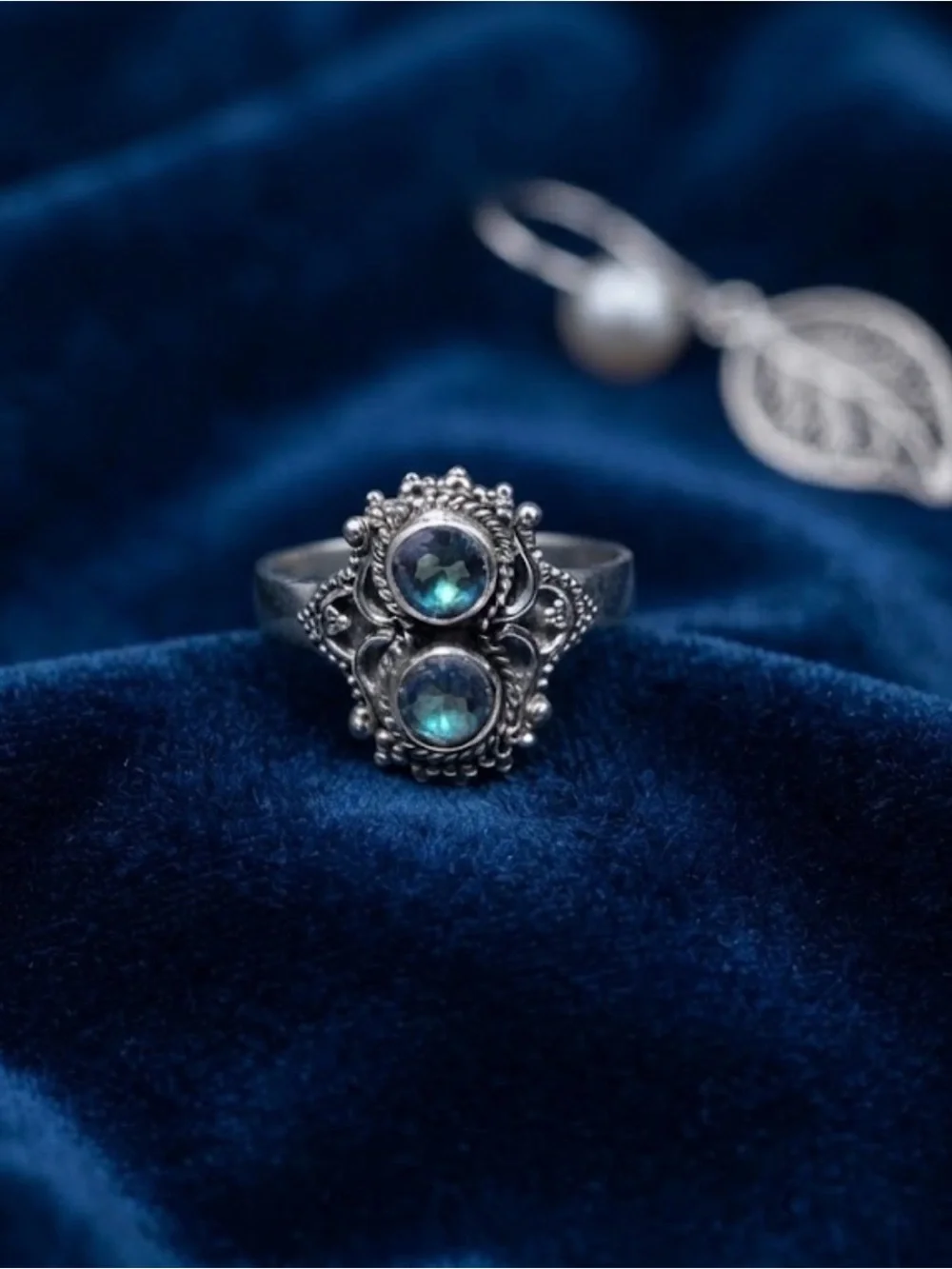 925 Sterling Silver Mystic Topaz Ring